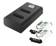Ładowarka do aparatu Newell DL-USB-C i dwa akumulatory NP-BX1 do Sony